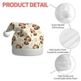 thumbnail image 4 of Balery Sloth Yoga Pattern Santa Hat Christmas Hat Funny Christmas Hat Christmas Knitted Beanie Hat For Men Women Adult, 4 of 6
