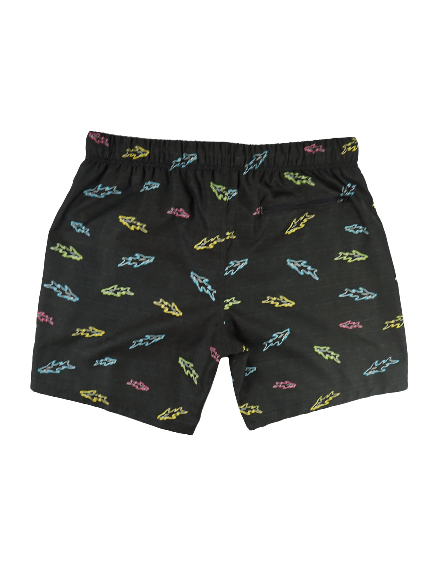 Maui and Sons Ten Thousand Men's Swim Trunks | Classic Black Quick Drying Pool Shorts Inspired by California Surf Culture & Designed for Everyday Comfort
