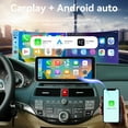 thumbnail image 4 of 12.3 inch Carplay Screen/Radio/Multimedia Player for Honda Accord/Crosstour 2008-2013 Models Universal Car Navigation/GPS Upgrade Headunit Android Display 1080P Touch Screen Replacement Accessories, 4 of 15