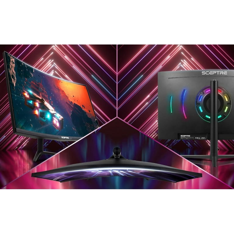 Sceptre 27 inch Curved QHD Gaming Monitor, 165Hz, 1ms, HDMI Sceptre 27 inch Curved QHD Gaming Monitor, 165Hz, 1ms, HDMI