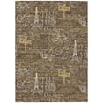 thumbnail image 2 of Addison Rugs Chantille Indoor/Outdoor Transitional Novelty Chocolate Machine Washable Rectangle Rug, 9' x 12', 2 of 8