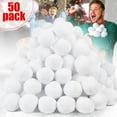 thumbnail image 2 of 50Pack Soft Snow Fake Balls Christmas Kids Gift Toy Indoor Outdoor Snow Fight Ball Set Xmas Tree Ornament Decoration For Home, 2 of 8