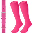 thumbnail image 1 of Chenchen Baseball Belt and Socks Combo Set Adjustable Softball Socks and Elastic Belt for Youth and Adult, 1 of 1