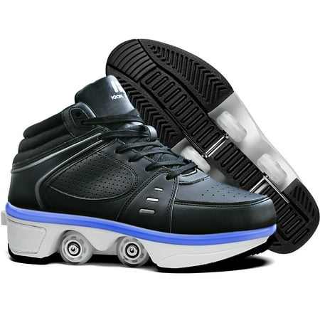 Kofuboke 2-in-1 Roller Skate Shoes  Sneakers  LED Light  Outdoor Sports price history on PriceWatchPro