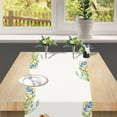 thumbnail image 4 of Easter Table Runner，Easter Table Flag Linen Digital Heat Transfer Table Runner Home Decor Tablecloth Oil And Stain Resistants Non Slip，1×Table Runner Clearance, 4 of 5