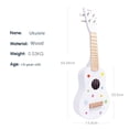 thumbnail image 4 of Boys and Girls Mini Ukulele Musical Instrument Simulation Toys Children's Musical Instrument Introduction Guitar Toys Kid's Gift, 4 of 5