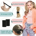 thumbnail image 3 of Fine Hair Ties For Girls And Adults Soft Elastic Ponytail Scrunchies 3cm Bands Curly Hair Accessories Holders Kids Hair Ties, 3 of 7