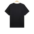 thumbnail image 2 of Letter Print Crew Neck T-Shirt, Casual Short Sleeve Top For Spring & Summer, Women's Clothing Tee For Adult, Men, Women, Teen, Teenager, Adolescent, Youth, 2 of 8