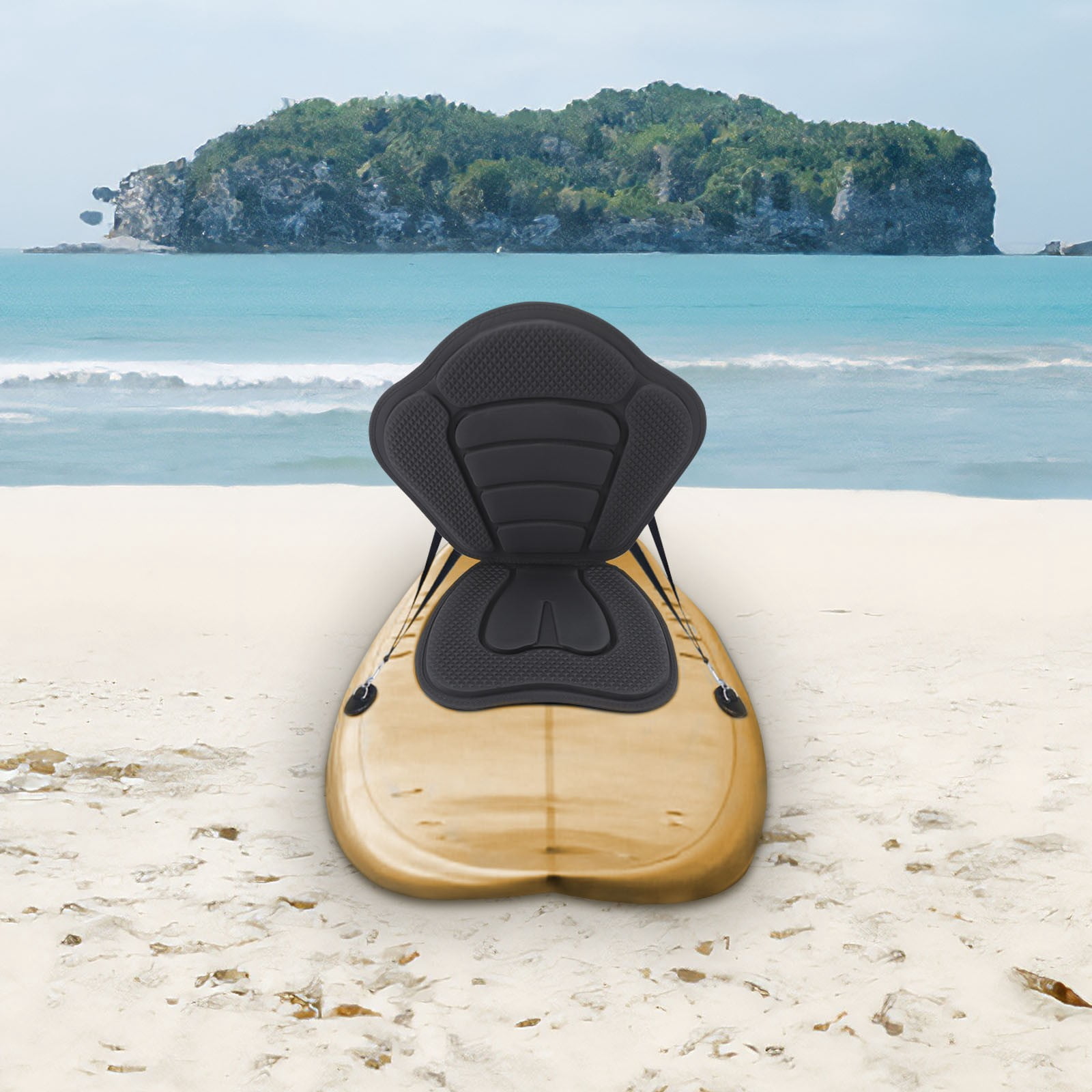 Kayak Seat, Thicken Seat Cushion for Kayak, Adjustable Boat Seat, suitable for kayaks, canoes, paddleboards, fishing boats, and inflatable boats