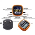 thumbnail image 4 of Double Needle Food Thermometer Kitchen Baking Touch Digital Display Thermometer Probe Type Meat Barbecue Thermometer,1 * Food thermometer kit,Orange, 4 of 9