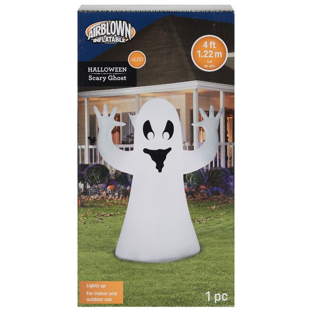 Halloween Inflatable Spooky Ghost Airblown Holiday Yard Decoration by