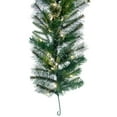 thumbnail image 2 of Vickerman 9' Cashmere Artificial Christmas Garland with 2 Sets of 50 Warm White Dura-lit LED Lights, 2 of 2