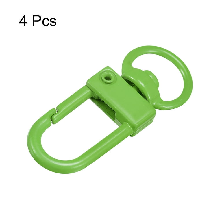 Swivel Clasps Snap Hook, 33x13mm Lobster Claw Clasp for DIY Green