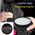 thumbnail image 2 of Multifunctional Leather Cleaner and Maintenance Cream 160g, Restorer Conditioner for Car Seats Sofa Bags Shoes Jackets, Deep Cleans Moisturizes and Protects Against Cracking Fading Stiffness, 2 of 9