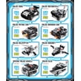 thumbnail image 4 of ENP City Police Building Set, 680 Pcs Building Block for Boys Girls, Armored Vehicles with Cop Cars Building Toy, Gift for Kids 6-18, Black, 4 of 8