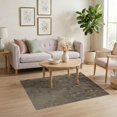 thumbnail image 3 of ODIKA 4'x6' Taupe Abstract Geometric Impasto Natural Washable Area Rug Modern Patchwork Mosaic With Distressed Vintage Textural for Dorm Room, Small Living Stain Resistant Low Profile, Easy Care, 3 of 7