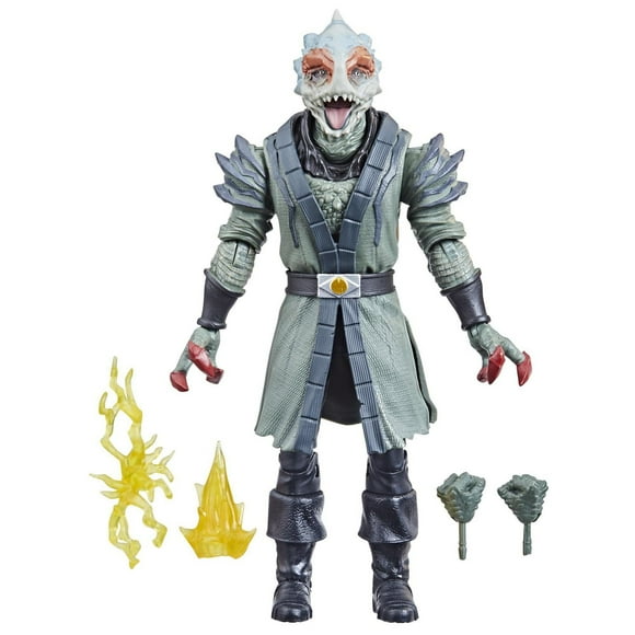 Power Rangers Lightning Collection Dino Thunder Mesogog 6-Inch Premium Collectible Action Figure Toy with Accessories, Kids Ages 4 and Up