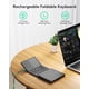 thumbnail image 4 of Teclado Bluetooth Samsers plegable con panel táctil Android iOS, 4 of 9
