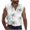 White, variant on Chiccall Mens Hawaiian Tank Tops Tropical Beach Graphic Sleeve Shirts Floral Button Down V Neck Pockets Summer Tee Tops 2XL Green