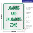 thumbnail image 3 of Loading And Unloading Zone Sign,, 3 of 8