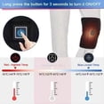 thumbnail image 3 of 1 Pair Heating Massager Electric Knee Heating Pad Heated Knee Brace Support for Arthritis Joint Old Cold Leg Knee Warmer, 3 of 5