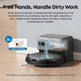 thumbnail image 6 of eufy C10 Robot Vacuum Self Emptying, 8 Weeks Hands Free, Advanced Smart Mapping with LiDAR Navigation, Edge Expansion Brush for Pet Hair, Carpet Detection, 6 of 21
