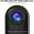 thumbnail image 5 of Rewenti 4K Thumb Motion Camera Wif Riding Motorcycle Dash Cam Helmet Diving Pocket Camcorder, 5 of 5