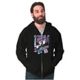 thumbnail image 3 of Popeye Cool Hustle For the Muscle Men Big & Tall Zip Hoodie Brisco Brands 4X, 3 of 5