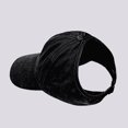 thumbnail image 2 of Gyujnb Washed Twill Baseball Cap with Ponytail Opening Adjustable Curved Brim for Outdoor Daily Casual Wear (Unisex Adult),One Size, 2 of 5