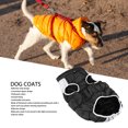 thumbnail image 4 of Winter Dog Soft Cotton Jacket, Thickened Dog Puffer Warm Reflective Waterproof Vest Clothes Dog Harness With Zipper For Most Dogs In Cold Weather, 4 of 8