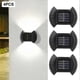 thumbnail image 3 of 2026 4pcs Solar Wall Light Outdoor Garden Balcony 8 Leds Durable Festival Backyard, 3 of 3