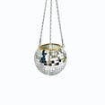 thumbnail image 2 of 7" Disco Ball Plant Hanger with Hanging Rope, Hanging Chain, Hook, Circle | for Decoration,S, 2 of 8