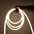 thumbnail image 2 of Led Flexible Round Light Strip 360 Degree Soft Full Body Illumination Outdoor 5M Length 12V Power 14Mm Diameter 320° Glow Neon Light Strip, 2 of 7
