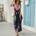 thumbnail image 6 of Cute Planet Cat Sleeveless Dress Female Clothing Dress Women Summer 2025 Dress, 6 of 7
