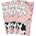 thumbnail image 2 of Dishcloth, Kitchen Towel, Kitchen Gifts for Restaurant, Kitchen, Party, Funny Milk Cows Wash cloth, 2 of 7