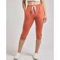 thumbnail image 3 of 3-Pack: Women's Capri Silky Soft Joggers Cuffed Athletic Comfy Casual Sweatpants with Pockets (Available in Plus Size), 3 of 7