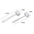thumbnail image 3 of Meat Mallet for Tenderizing and Flattening Meat Aluminium Construction, 3 of 8