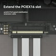 thumbnail image 4 of Cable Elevador PCIE X16 5.0 para Tarjeta Gráfica, Extensión PCI-e X16 5.0 para GPU, Extensor PCI Riser Blindado para ATX/ITX de 90 Grados B, 4 of 4