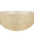 thumbnail image 5 of CosmoLiving by Cosmopolitan 7", 6", 6"H Round Gold Metal Decorative Bowl, Set of 3, 5 of 8