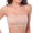 Beige, variant on SUNSIOM Double Layers Plus Size Strapless Bra Bandeau Tube Removable Padded Top Stretchy