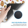 thumbnail image 6 of Pofeuu Fast Food Print Desk Mat for Keyboard and Mouse，Computer Desk Matt for Desktop，Large Mouse Pad for Desk，Desk Pads on Top of Desks 12x31.5in, 6 of 8