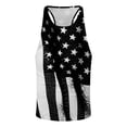 thumbnail image 4 of Caqnni Mens 3D Tank Top Novelty Graphic Breathable Quick Dry Sleeveless Beach Shirt(Black,XXL), 4 of 4