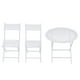thumbnail image 1 of 1/12 moderna redonda sillas muebles de jardín accesorios Zulema Miniaturas de casa de muñecas, 1 of 7