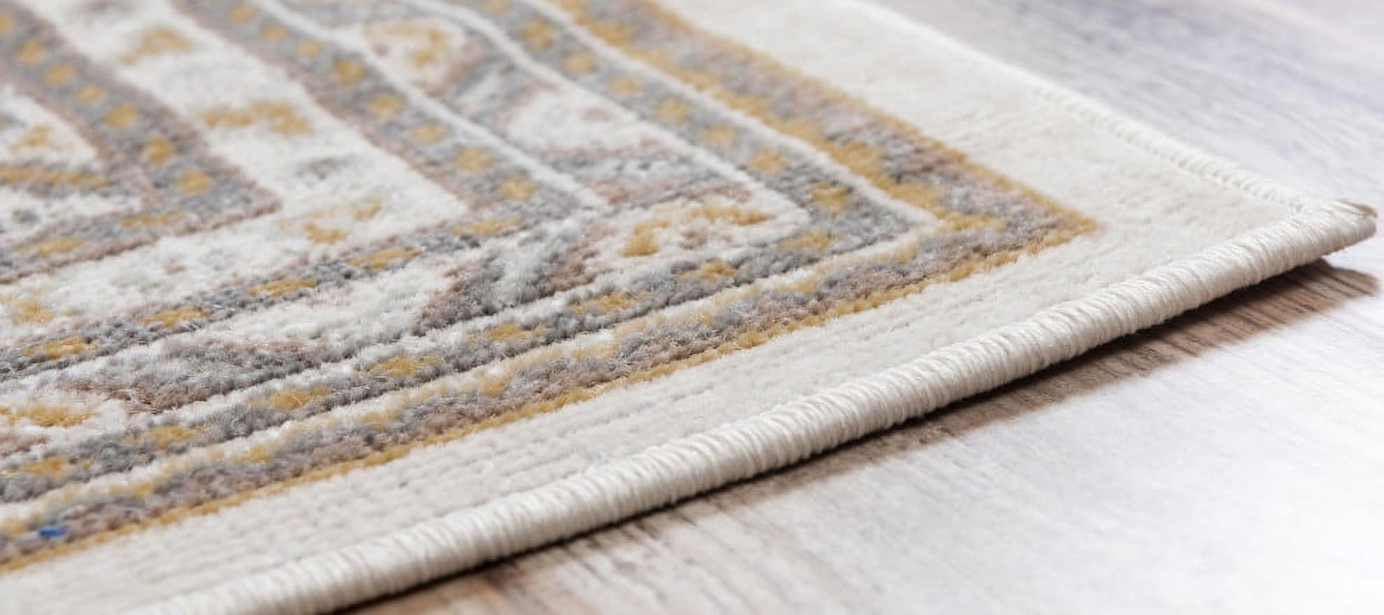 Unique Loom Indoor Rectangular Geometric Traditional Area Rugs Beige/Yellow/Off-White, 10' 0 x 13' 0 - image 4 of 4