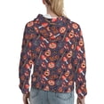 thumbnail image 2 of Hoodies for Women - halloween background holiday Comfrt Colour Drawstring Women'S Fashion Hoodies & Sweatshirts, Fall Outfits Clothes for Women 2024 Pullover with Kangaroo Pocket, 2 of 7