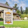 thumbnail image 5 of Thanksgiving Garden Flag 12x18 Inch Double Sided Vertical Thankful Grateful Blessed Farmhouse Outdoor Decor Seasonal Holiday Yard, 5 of 5