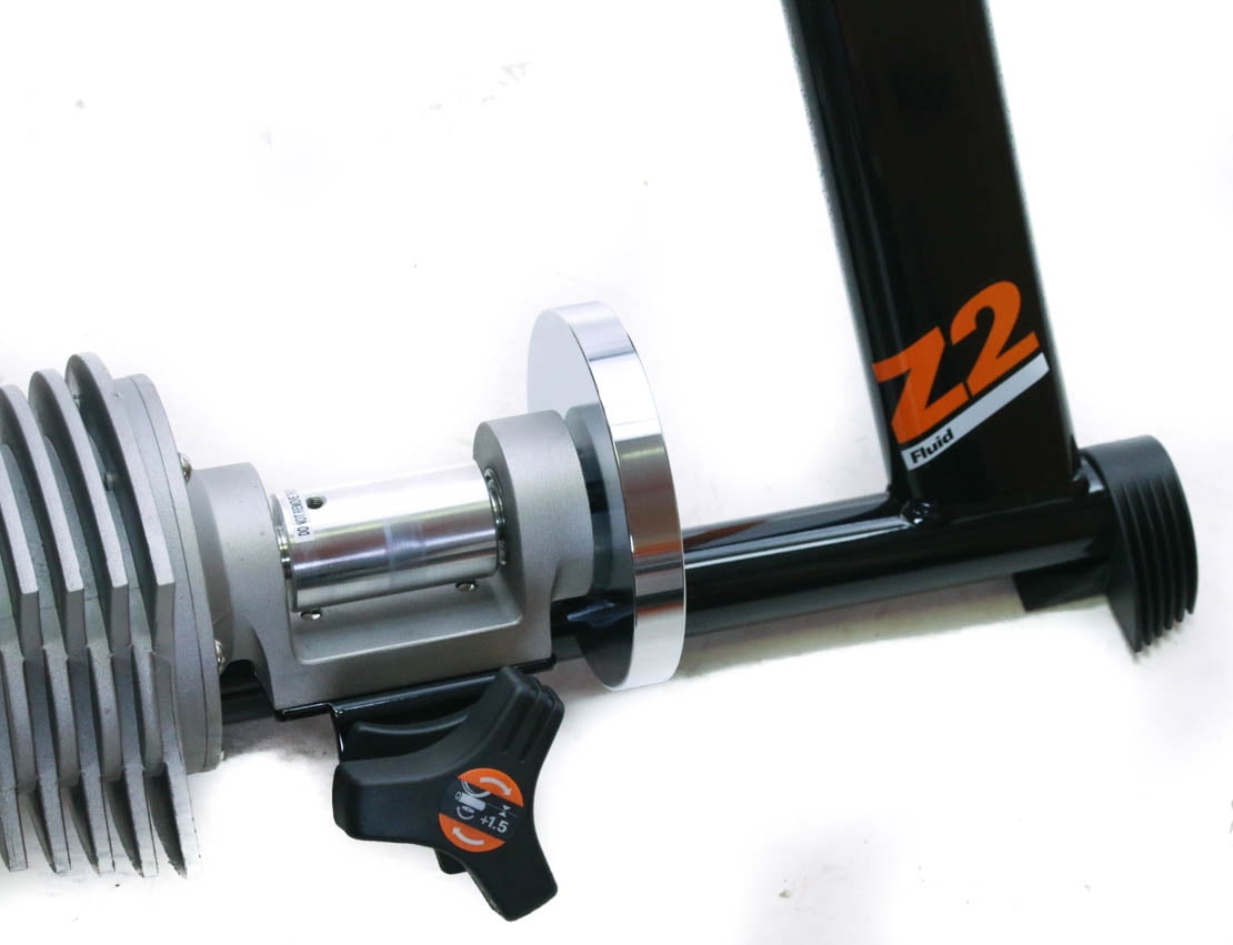 jet black z2 fluid turbo trainer