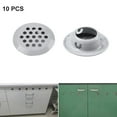thumbnail image 4 of 10PCS Metal Cabinet Cupboard Round Air Vent Grill Cover Ducting Ventilation Home, 4 of 4