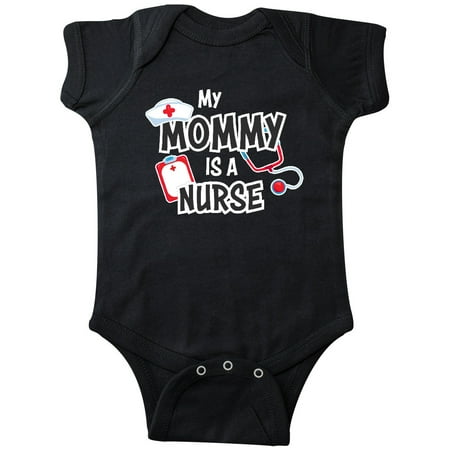 

Inktastic My Mommy is a Nurse Gift Baby Boy or Baby Girl Bodysuit