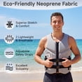 thumbnail image 5 of Koorium Life Jacket Swim Vest for Adult,Float Vest for Men Women Swimming Jacket with Reflective Strips Water Sport Jackets for Fishing, Kayaking, Canoeing, Paddleboarding, 5 of 11